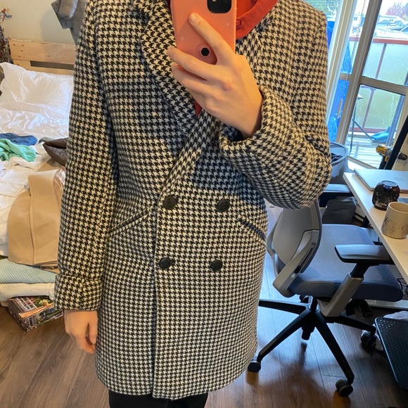 COPY - Checked coat - Picture 2 of 3